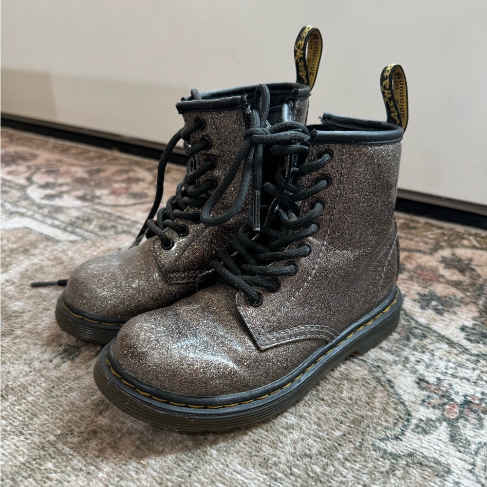 Dr Martens Air 1460 Glitter J, Little Kids 11